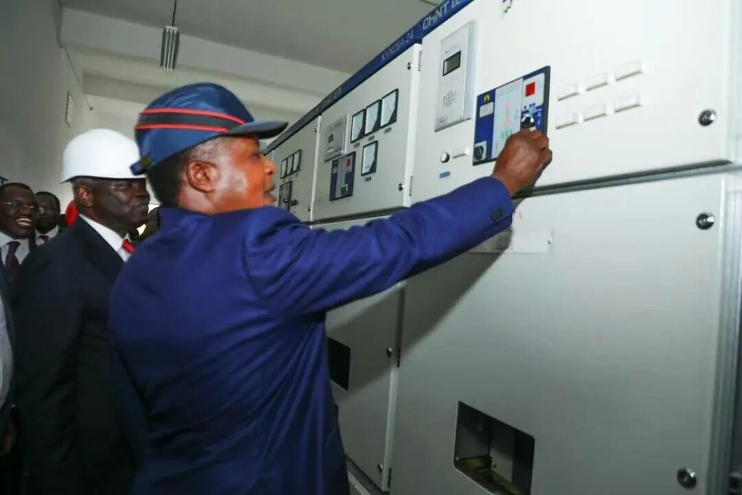 機勘院參建的剛果(布)布昂吉-埃沃輸變電工程正式投運2.jpg