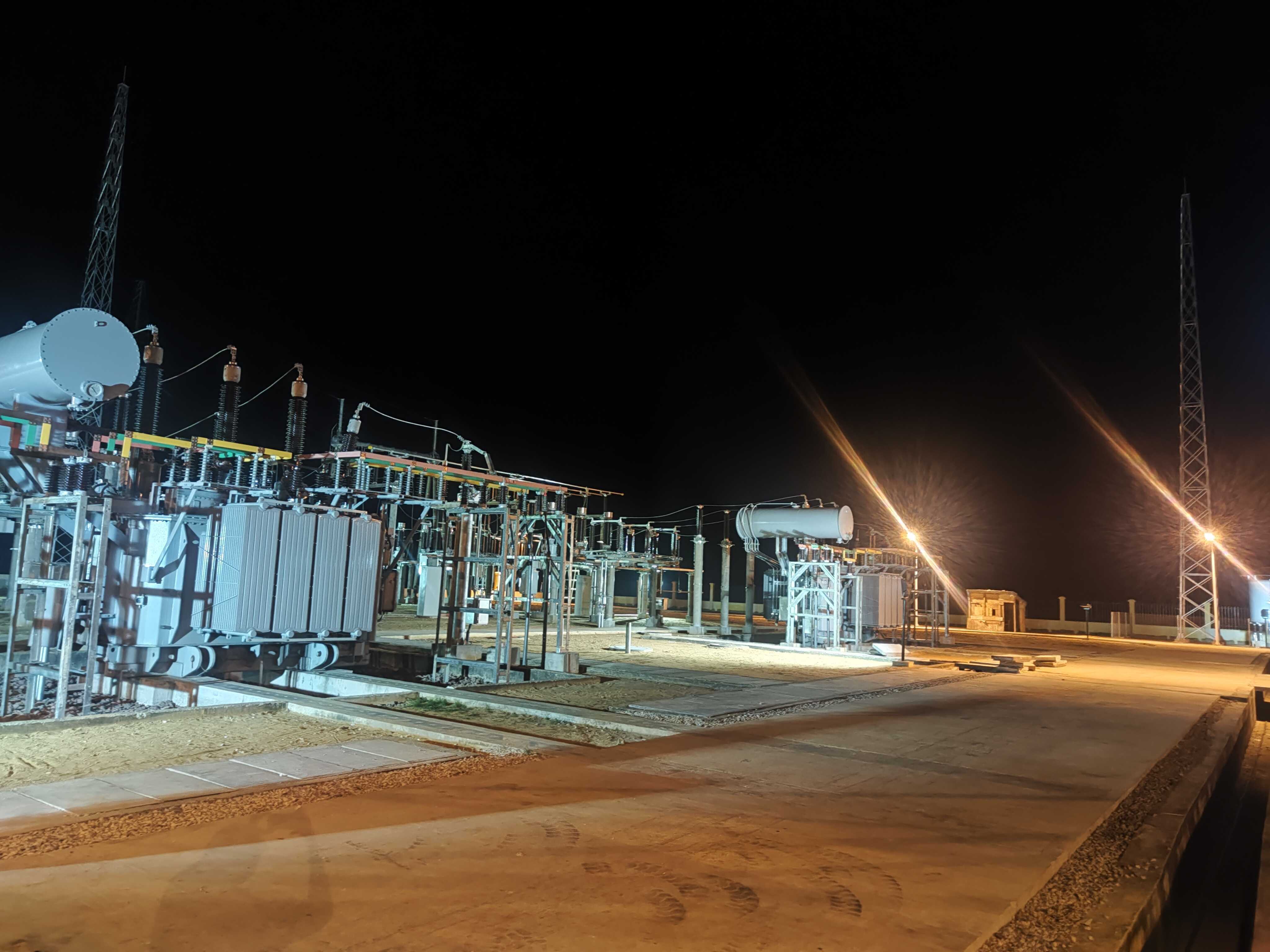 機勘院參建的剛果(布)布昂吉-埃沃輸變電工程正式投運4.jpg
